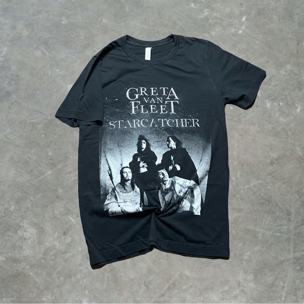 ☀️ Greta van Fleet Starcatcher 2023 Tour Graphic Tee Mens Size M Black